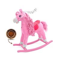 Hojdací koník s melódiou Milly Mally Princess pink