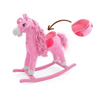 Hojdací koník s melódiou Milly Mally Princess pink