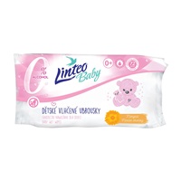 Detské vlhčené obrúsky Linteo Baby 72 ks Soft and cream