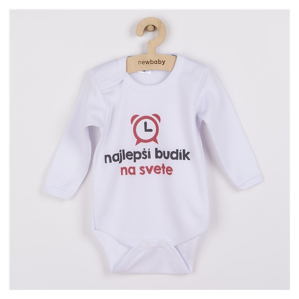 Body s potlačou New Baby najlepší budík na svete