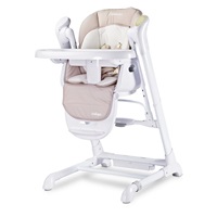 Detská jedálenská stolička 2v1 Caretero Indigo beige