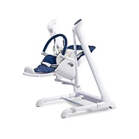 Detská jedálenská stolička 2v1 Caretero Indigo mint