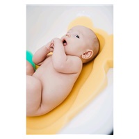 Penová podložka maxi New Baby BASIC medveď fialová