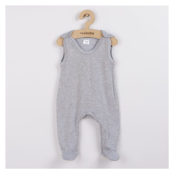 Dojčenské dupačky New Baby Classic II sivé