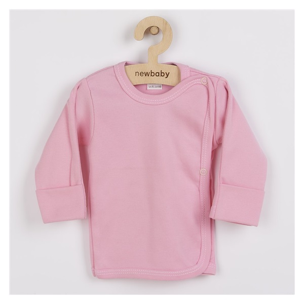 Dojčenská košieľka New Baby Classic II ružová