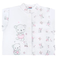 Dojčenský overal New Baby Bears ružový