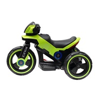 Detská elektrická motorka Baby Mix POLICE zelená