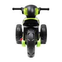 Detská elektrická motorka Baby Mix POLICE zelená