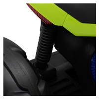Detská elektrická motorka Baby Mix POLICE zelená