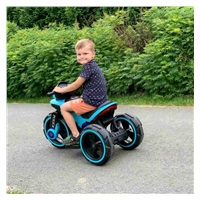Detská elektrická motorka Baby Mix POLICE zelená