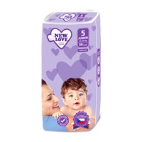 Detské jednorázové plienky New Love Premium comfort 5 JUNIOR 11-25 kg 38 ks