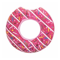 Detský veľký nafukovací kruh Bestway DONUT 107cm ružový