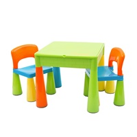 Detská sada stolček a dve stoličky NEW BABY multi color