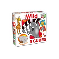 Skladacie obrázkové kocky Wild