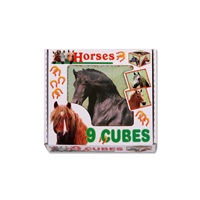 Skladacie obrázkové kocky Horses