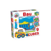 Skladacie obrázkové kocky Bau