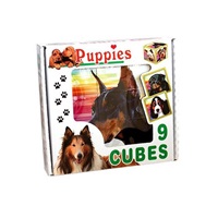 Skladacie obrázkové kocky Puppies
