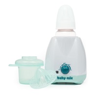 Elektrický ohrievač fliaš a detskej stravy s príslušenstvom Baby Mix zelený