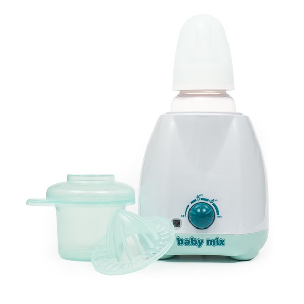 Elektrický ohrievač fliaš a detskej stravy s príslušenstvom Baby Mix zelený