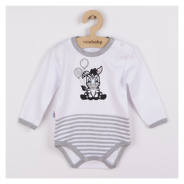 Dojčenské bavlnené body New Baby Zebra exclusive