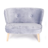 Detská Retro pohovka sofa Drewex sivá