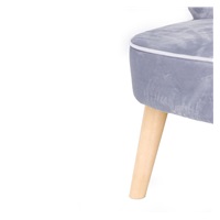 Detská Retro pohovka sofa Drewex sivá