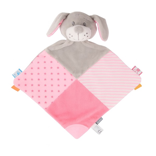 Zaspávačik Pes Baby Mix růžový