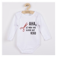 Body s potlačou New Baby Viac vlasov než ocko