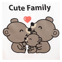 Detské kreslo z Minky New Baby Cute Family cappuccino