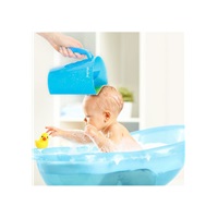 Nádobka na umývanie vlasov Akuku bielo-mätová