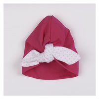 Dievčenská čiapočka turban New Baby For Girls dots