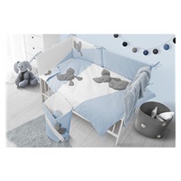 3-dielne posteľné obliečky Belisima Mouse 100/135 modré