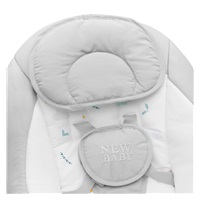Detské hojdacie lehátko NEW BABY TEDDY Gray