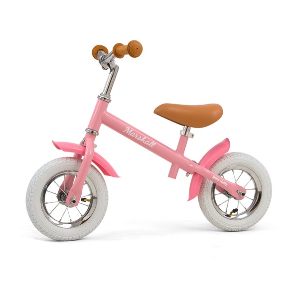 Detské odrážadlo bicykel Milly Mally Marshall Air Pink