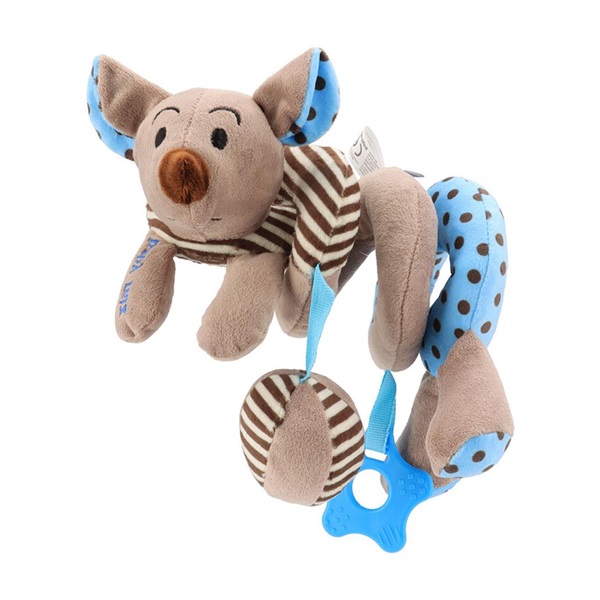 Hračka na postieľku Špirála Baby Mix Myška modrá