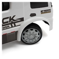 Detské odrážadlo so zvukom Mercedes Baby Mix KAMIÓN biele