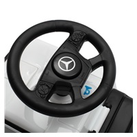 Detské odrážadlo so zvukom Mercedes Baby Mix KAMIÓN biele