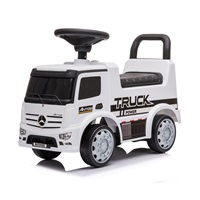 Detské odrážadlo so zvukom Mercedes Baby Mix KAMIÓN biele