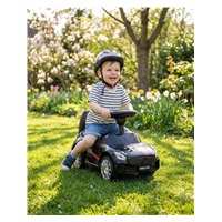 Detské odrážadlo so zvukom Baby Mix RACER čierne