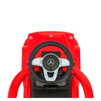 Detské odrážadlo s vodiacou tyčou MERCEDES G350d Milly Mally čierne