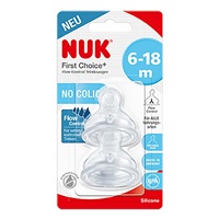 Náustok Flow Control Nuk 6-18 m  2 ks