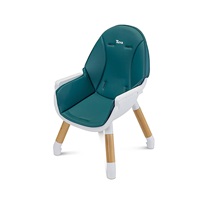 Jedálenská stolička CARETERO TUVA dark green