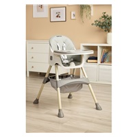 Jedálenská stolička 2v1 CARETERO Bill grey