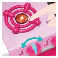 Detská kuchynka Baby Mix malý šéfkuchár + príslušenstvo ružová