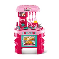 Detská kuchynka Little Chef Baby Mix ružová 32 ks