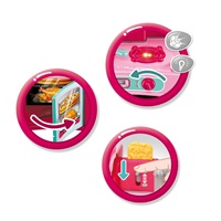 Detská kuchynka Little Chef Baby Mix ružová 32 ks