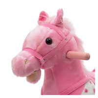 Hojdací koník s melódiou a šatkou Baby Mix Fiona