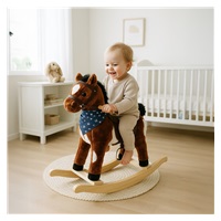 Hojdací koník s melódiou a šatkou Baby Mix Artur