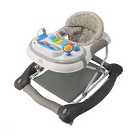 Detské chodítko s hojdačkou a siikónovými kolieskami 3v1 New Baby Magic Sea World II