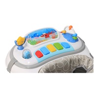 Detské chodítko s hojdačkou a siikónovými kolieskami 3v1 New Baby Magic Sea World II